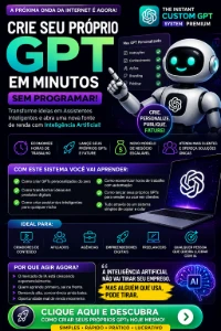 Crie seu próprio GPT em minutos sem programar! - Inteligência Artificial
