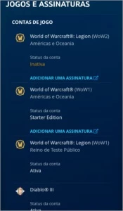 World of Warcraft- 8 level 100, 4 level 20 e 1 level 32 - Blizzard