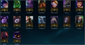 Conta de lol gold 4 40 skins - League of Legends