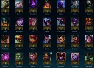 Conta de lol gold 4 40 skins - League of Legends