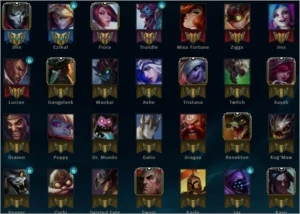 Conta de lol gold 4 40 skins - League of Legends