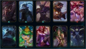 Conta de lol gold 4 40 skins - League of Legends
