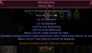 Mageblood - Path of Exile