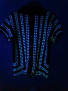 Camisa Masculina em Crochê Glow - Artesanato e Personalizados