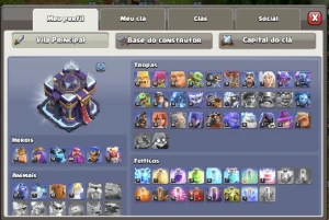 4 vilas do Clash of clans cv 15