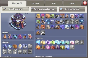 4 vilas do Clash of clans cv 15