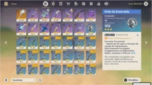 ar 26 childe + harpa celestial com outros dps e sub dps - Genshin Impact