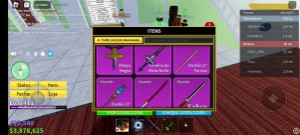Conta de blox fruits top! Com quase todas as game pass. - Roblox