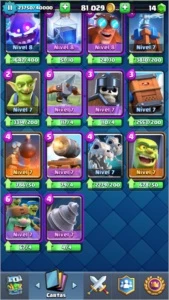 Conta Clash Royale - Rei11, todas as cartas - LEIA