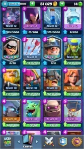 Conta Clash Royale - Rei11, todas as cartas - LEIA
