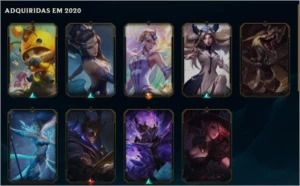 Conta Diamante 1 - 27 Skins  - 54 Campeões - League of Legends LOL