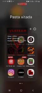 Painel full vermelho 100% hs - Free Fire