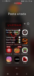 Painel full vermelho 100% hs - Free Fire