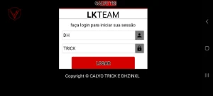 Painel full vermelho 100% hs - Free Fire