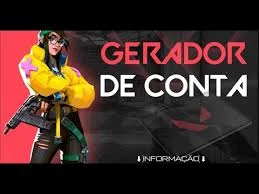 Gerador E Check Contas Nfa Valorant- Vitalício - Outros