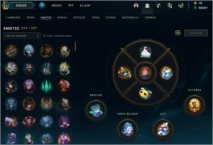 Conta LoL / TODAS AS SKINS OBTÍVEIS - League of Legends
