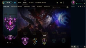 CONTA MESTRE 119 SKINS, ELISE VITORIOSA - League of Legends LOL