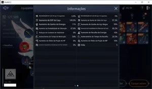 VENDO ARQUEIRA LEVEL 96 - 131K DE POWER S/ CLÃ - MIR4