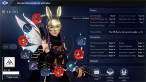 VENDO ARQUEIRA LEVEL 96 - 131K DE POWER S/ CLÃ - MIR4