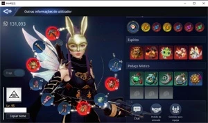 VENDO ARQUEIRA LEVEL 96 - 131K DE POWER S/ CLÃ - MIR4