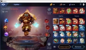 VENDO ARQUEIRA LEVEL 96 - 131K DE POWER S/ CLÃ - MIR4