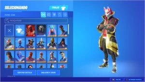 CONTA FORTNITE SEASON 5 + SALVE O MUNDO SUPERLUXO