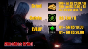 Black desert Pc, farming de silver/coleta/LVLUP personagem