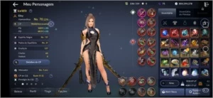 Conta Black desert mobile, lahn nivel 60 full red e 2 pink