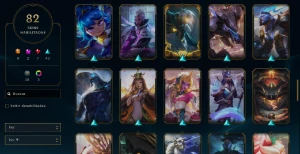 Conta League of Legends, Nível 202 c/ Muitas Skins e RP LOL