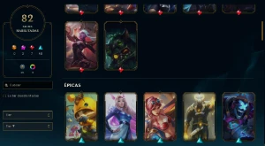 Conta League of Legends, Nível 202 c/ Muitas Skins e RP LOL