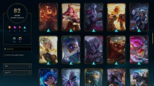 Conta League of Legends, Nível 202 c/ Muitas Skins e RP LOL