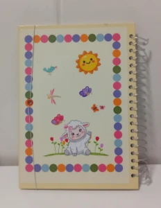 Caderno A5 Espiral - 50 fls capa dura - Artesanato e Personalizados
