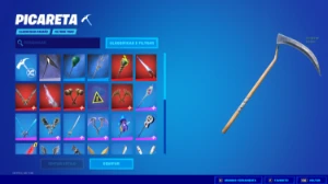 Conta De Fortnite Com Muita Coisa E Picareta 1 Season
