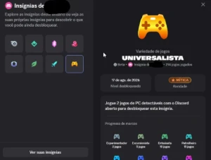 Conta Discord 2016 + 3 Badges Raras