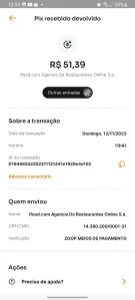 esquema ifood lanche e reembolso - Cursos e Treinamentos