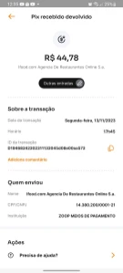 esquema ifood lanche e reembolso - Cursos e Treinamentos