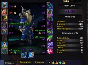 Priest 298ilvl/Renome 80/e mais! veja a descrição! - Blizzard