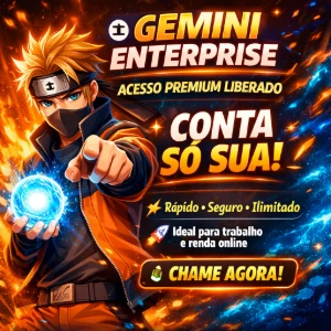 Gemini Enterprise Acesso Premium Liberado Conta So Sua - Assinaturas e Premium