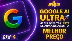 Veo 3.1 - Google AI E Gemini Ultra -COM 45 Mil Créditos FLOW - Assinaturas e Premium