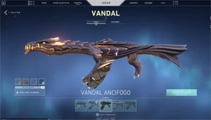 Conta Ex-imortal Com Vandal Champions e diversas Skins! - Valorant