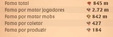 Conta albion online - Muita fama amarela