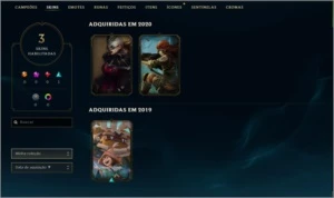 Conta lol lvl 39, gold 4 MMR ALTO - League of Legends