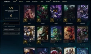 Conta lol lvl 39, gold 4 MMR ALTO - League of Legends