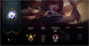 Conta lol lvl 39, gold 4 MMR ALTO - League of Legends