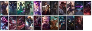CONTA PRATA 1 nivel 80 63 campeoes e 22 skins - League of Legends LOL