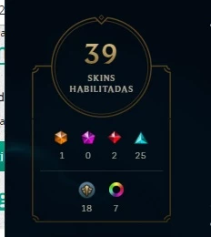 CONTA LOL, LV30, 39 SKINS, 45 CHAMPS - League of Legends