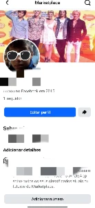 Conta Facebook de 2015 com markeplace ativo - Redes Sociais