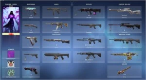 CONTA DIAMANTE 1 COM SKINS E TRIANGULO DE IMMORTAL - Valorant