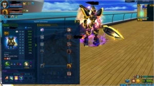Conta GDMO STEAM server Beelzemon com AOX, DukeX e Chaosmon - Digimon Masters Online
