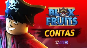 Contas Blox fruits level 2550 + 50% God Human - Roblox